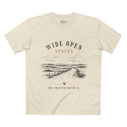 Wide Open Spaces T-Shirt — Scenic Nature Tee