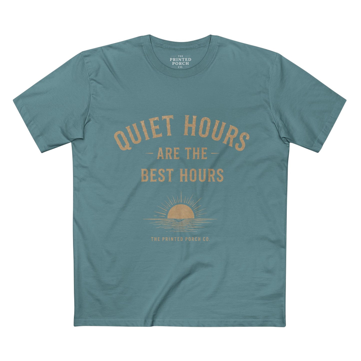 Quiet Hours Are the Best Hours Tee — Adult Staple T-Shirt