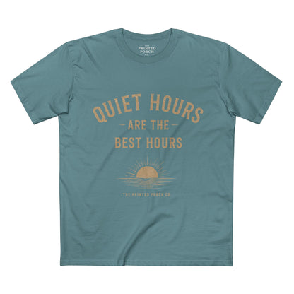 Quiet Hours Are the Best Hours Tee — Adult Staple T-Shirt