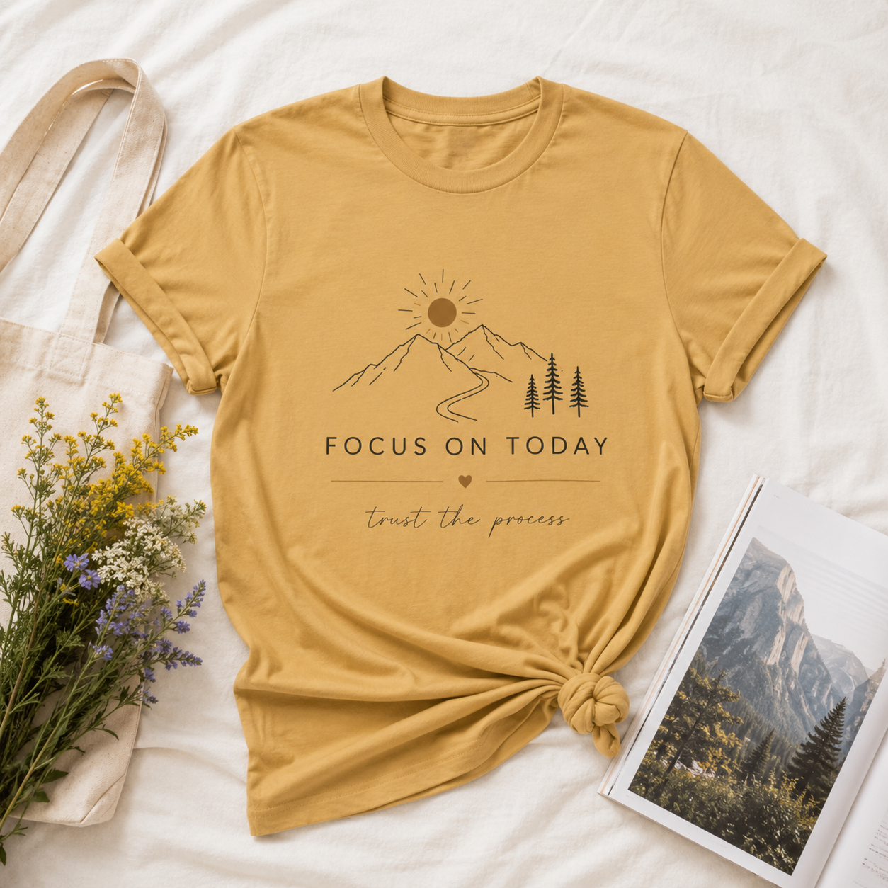 Focus On Today Inspirational T-Shirt