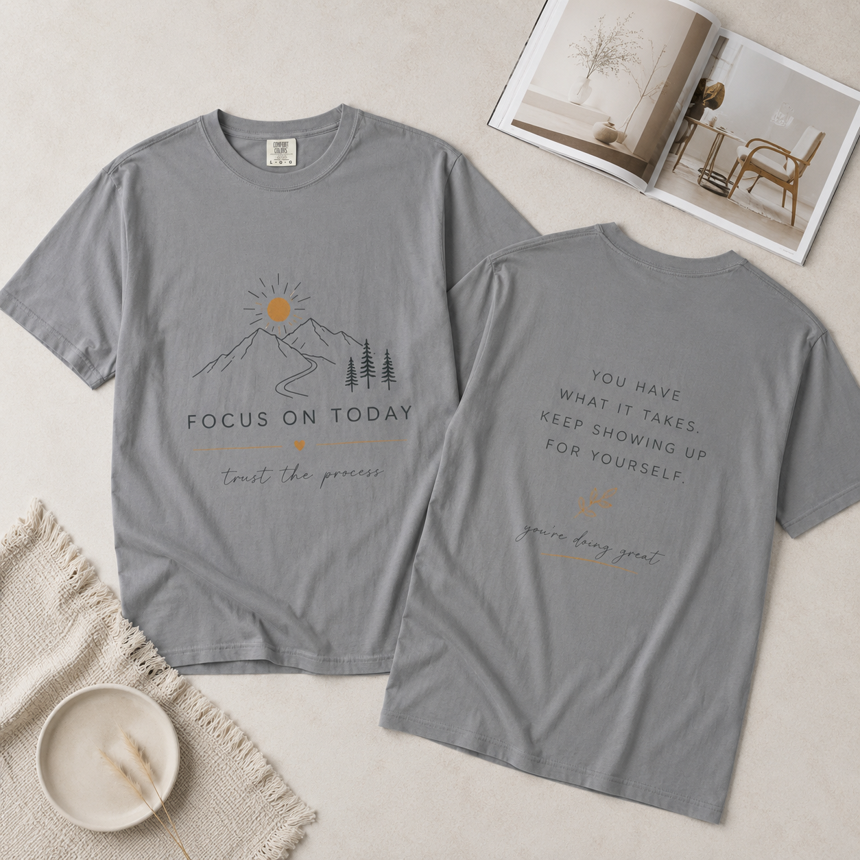 Focus On Today Inspirational T-Shirt