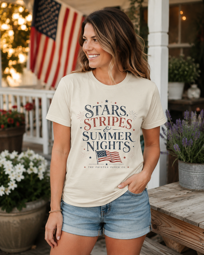 Stars, Stripes & Summer Nights T-Shirt