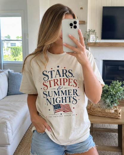 Stars, Stripes & Summer Nights T-Shirt