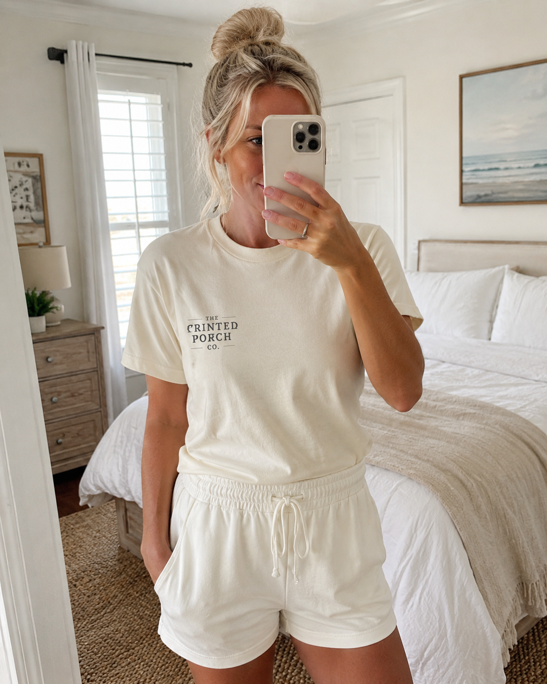 Go With the Flow Shirt | Ocean Wave Beach Graphic Tee