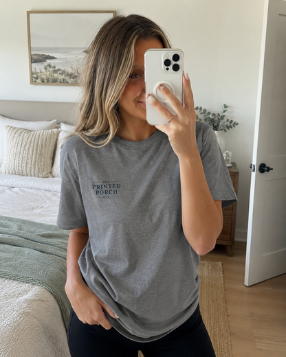 Go With the Flow Shirt | Ocean Wave Beach Graphic Tee