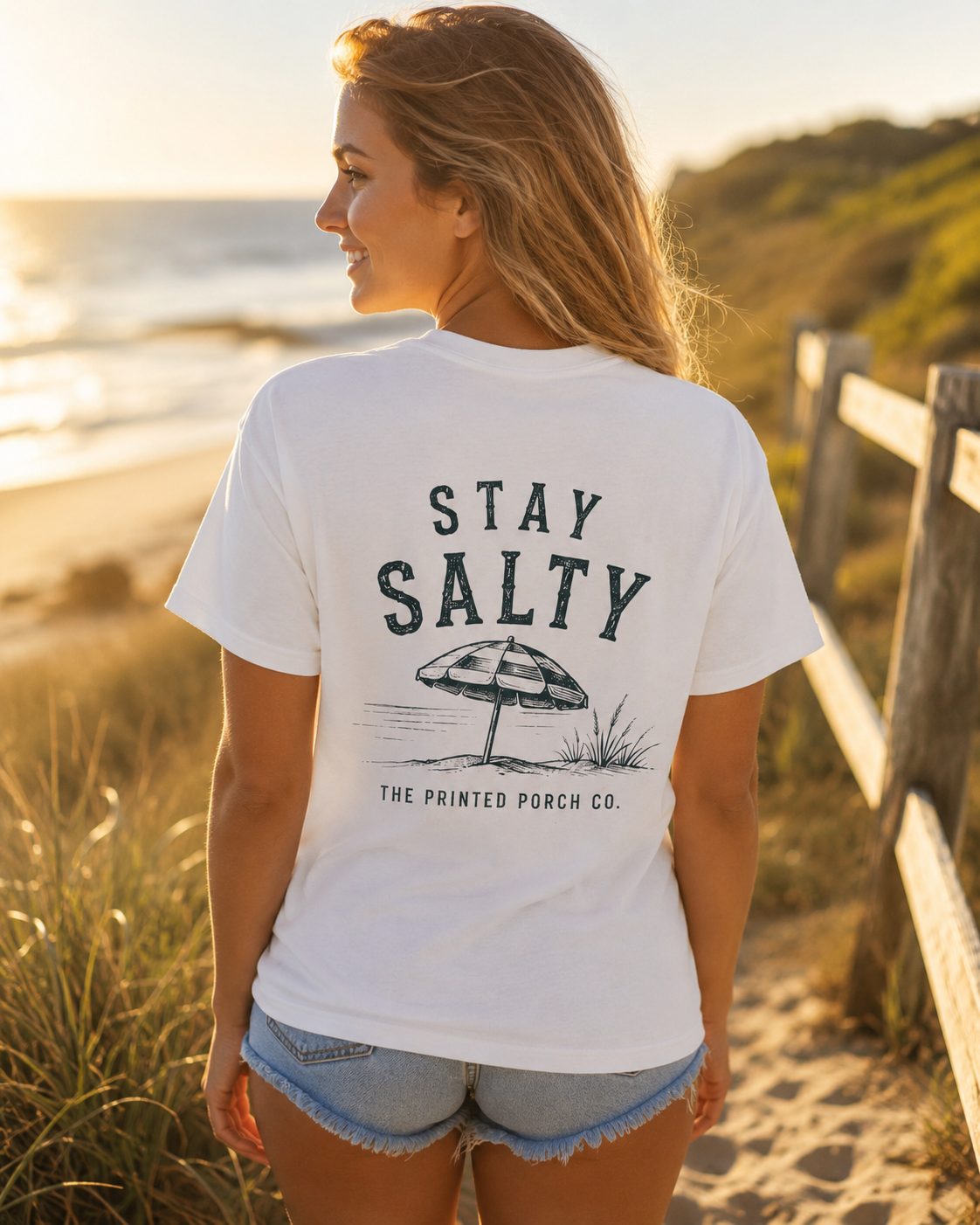 Stay Salty Shirt | Coastal Ocean Beach Graphic Tee