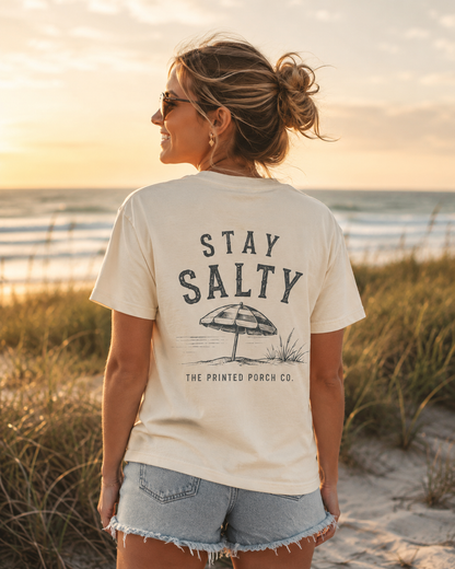 Stay Salty Shirt | Coastal Ocean Beach Graphic Tee