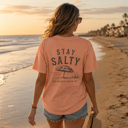 Stay Salty Shirt | Coastal Ocean Beach Graphic Tee