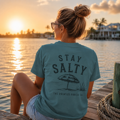 Stay Salty Shirt | Coastal Ocean Beach Graphic Tee
