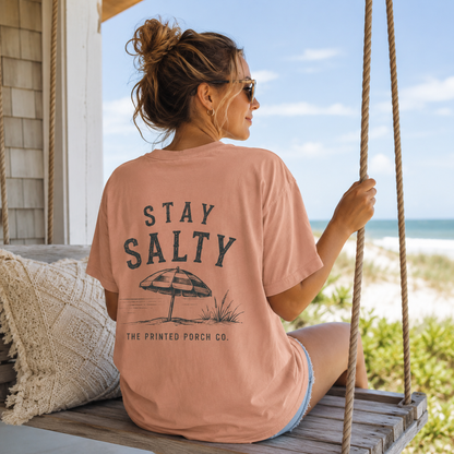 Stay Salty Shirt | Coastal Ocean Beach Graphic Tee