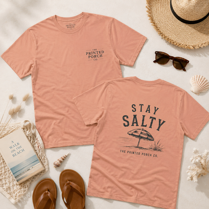 Stay Salty Shirt | Coastal Ocean Beach Graphic Tee
