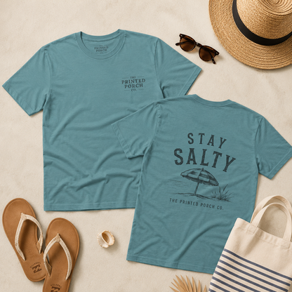 Stay Salty Shirt | Coastal Ocean Beach Graphic Tee