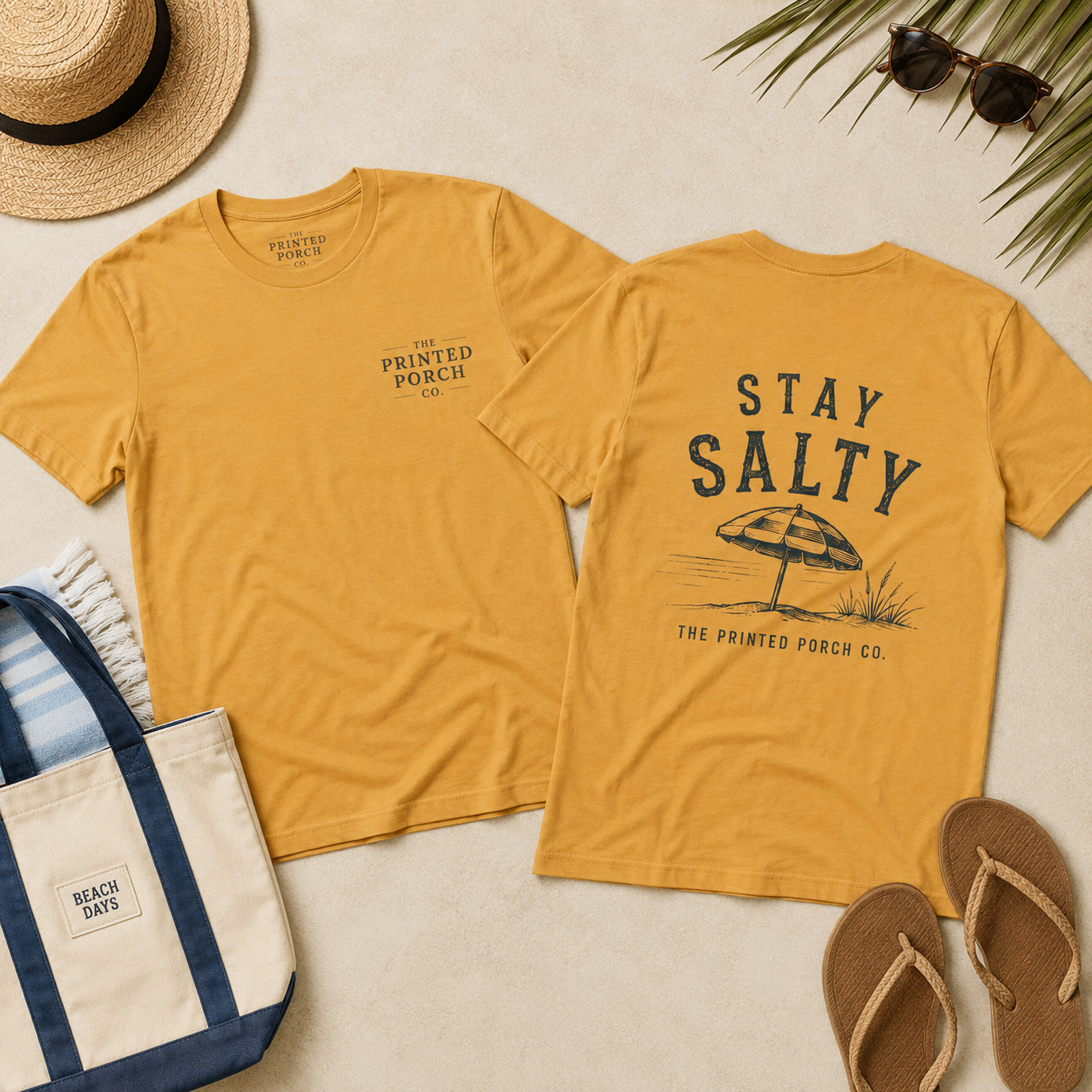 Stay Salty Shirt | Coastal Ocean Beach Graphic Tee