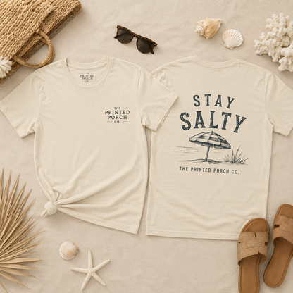 Stay Salty Shirt | Coastal Ocean Beach Graphic Tee