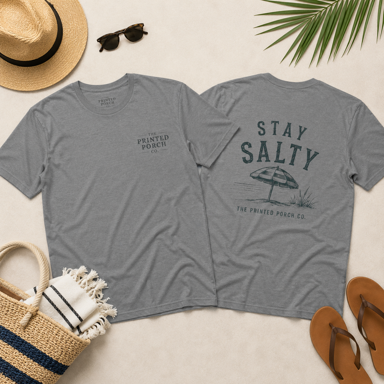 Stay Salty Shirt | Coastal Ocean Beach Graphic Tee
