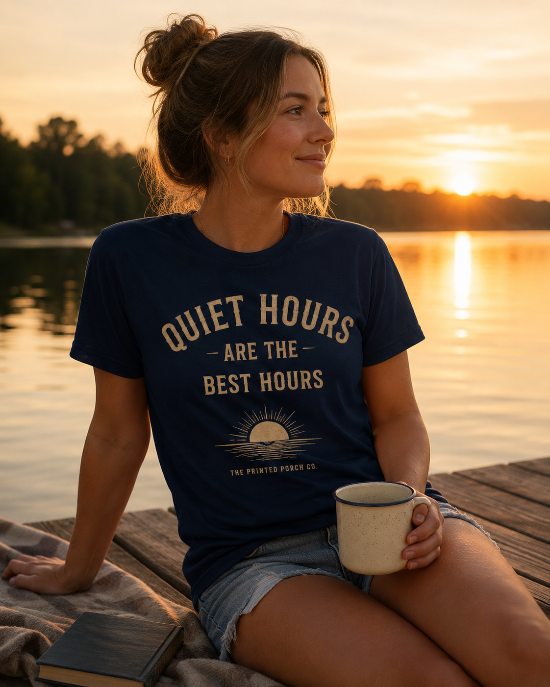 Quiet Hours Are the Best Hours Tee — Adult Staple T-Shirt