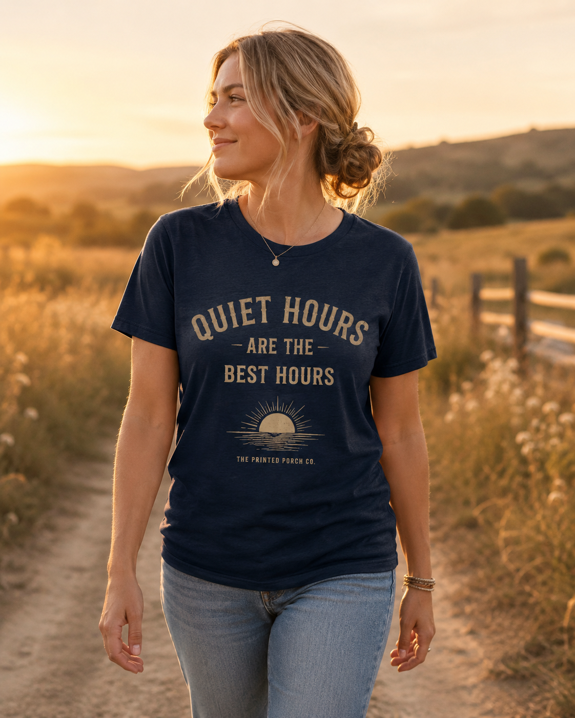 Quiet Hours Are the Best Hours Tee — Adult Staple T-Shirt