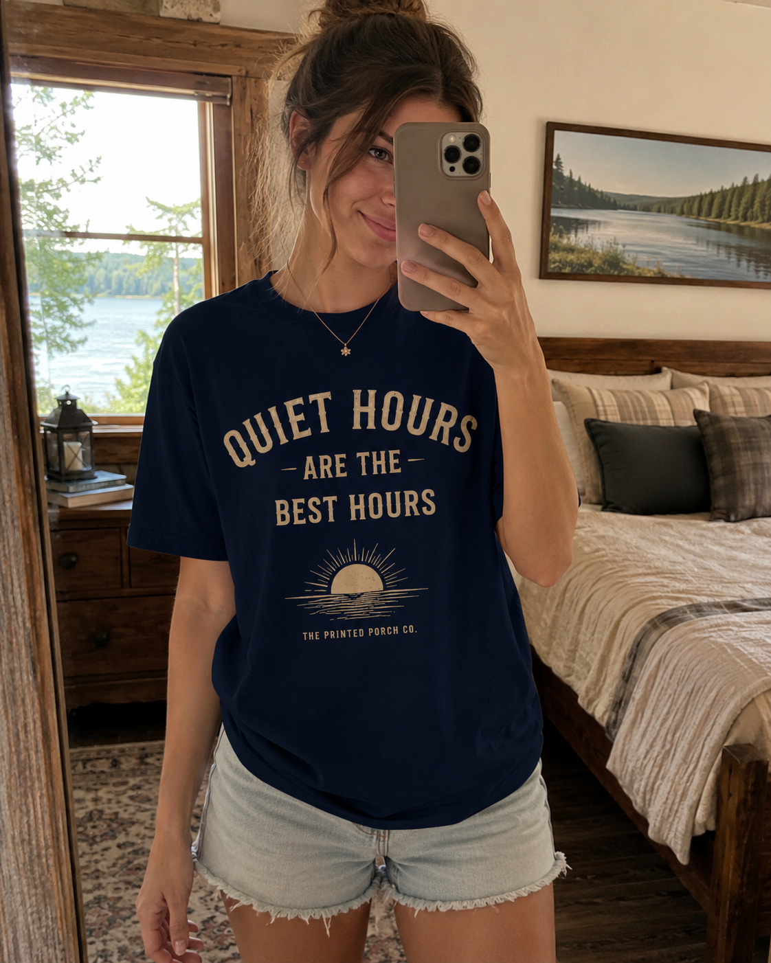 Quiet Hours Are the Best Hours Tee — Adult Staple T-Shirt