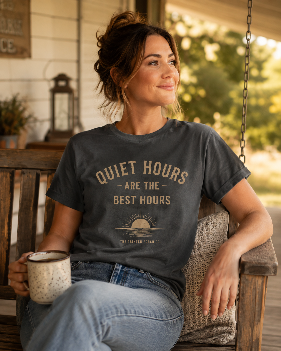 Quiet Hours Are the Best Hours Tee — Adult Staple T-Shirt