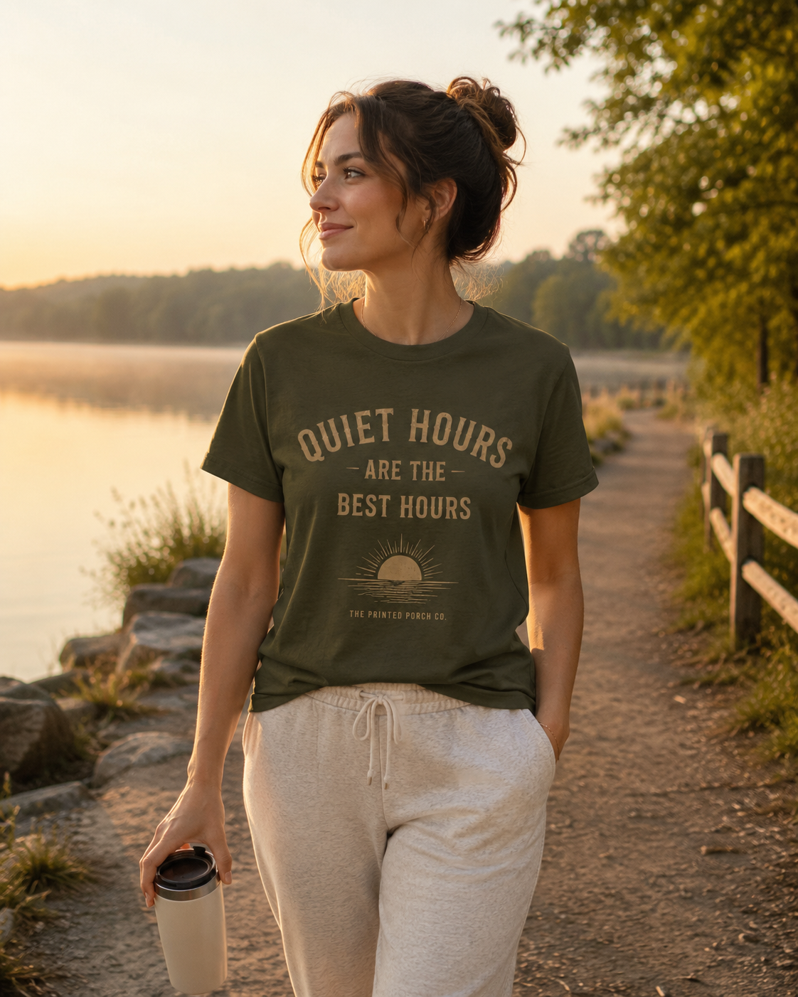 Quiet Hours Are the Best Hours Tee — Adult Staple T-Shirt