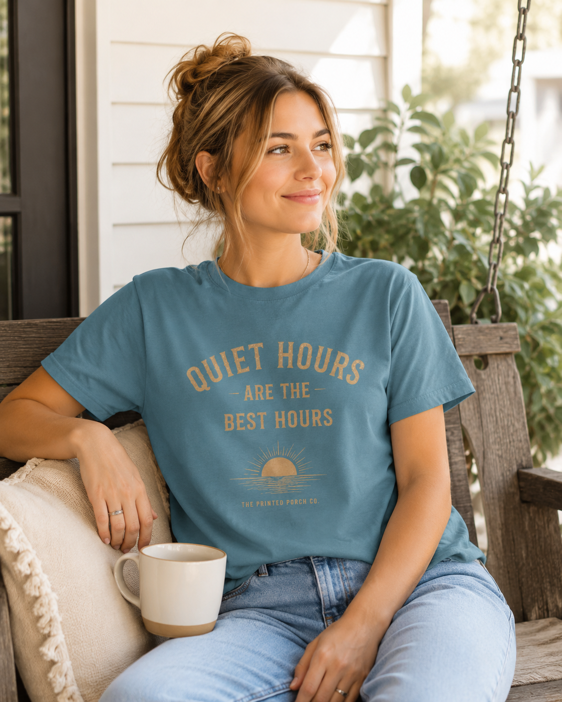 Quiet Hours Are the Best Hours Tee — Adult Staple T-Shirt