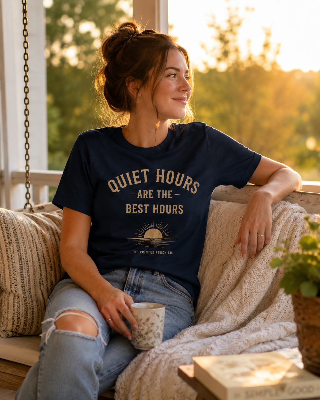 Quiet Hours Are the Best Hours Tee — Adult Staple T-Shirt