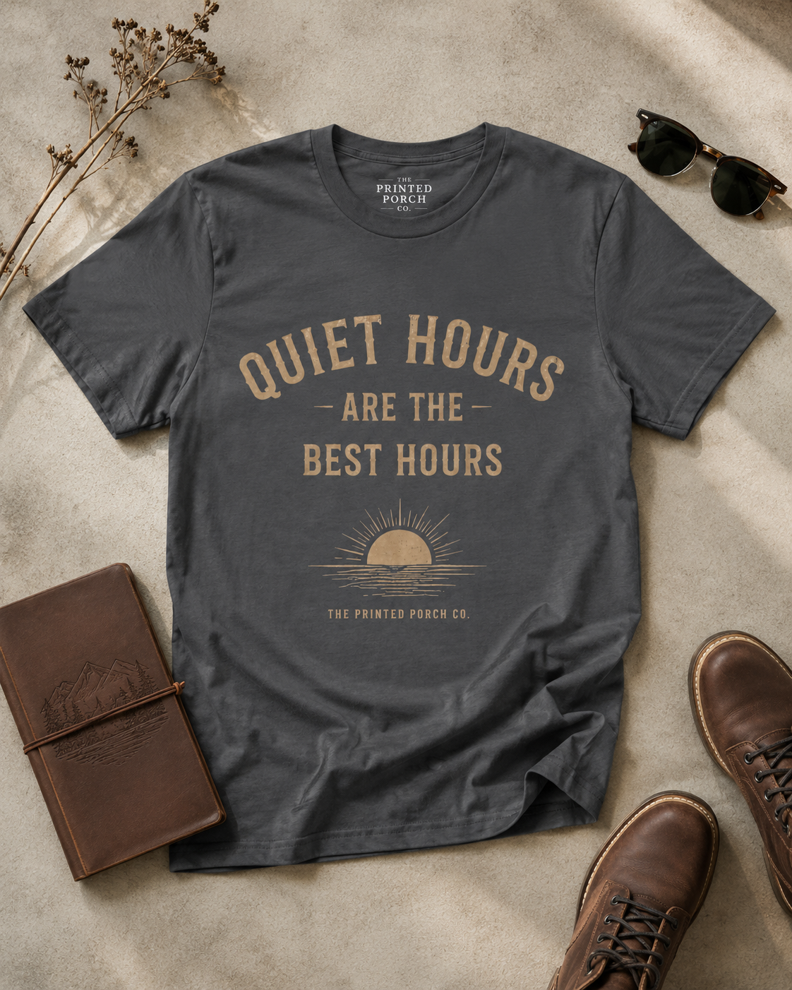 Quiet Hours Are the Best Hours Tee — Adult Staple T-Shirt