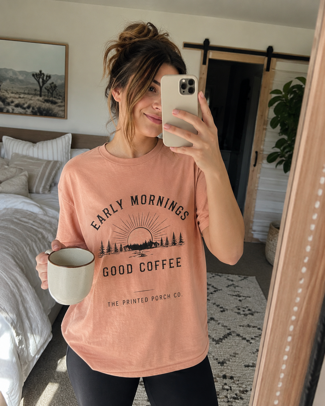 Early Mornings Good Coffee T-Shirt