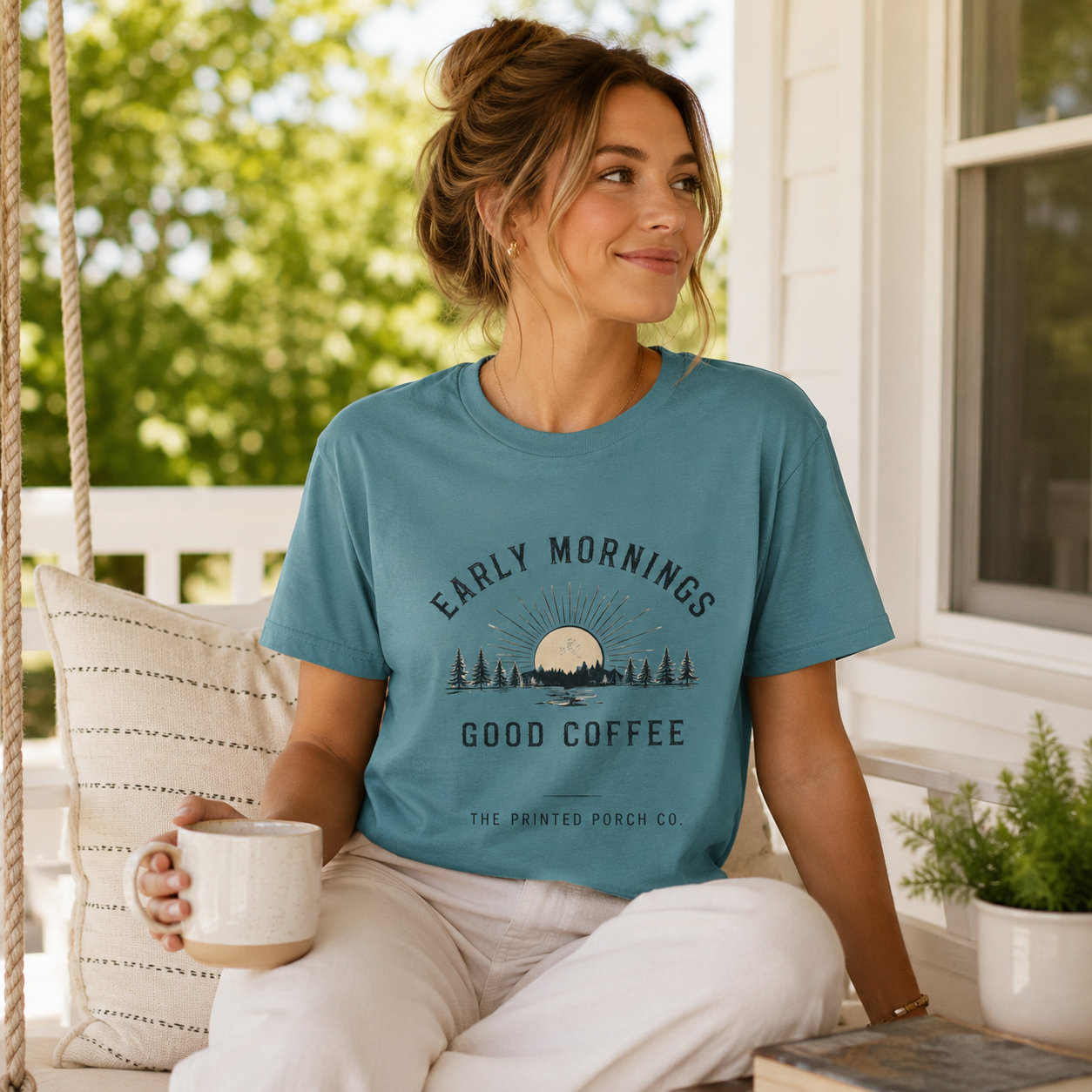 Early Mornings Good Coffee T-Shirt