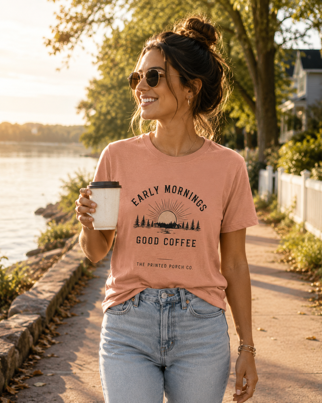 Early Mornings Good Coffee T-Shirt