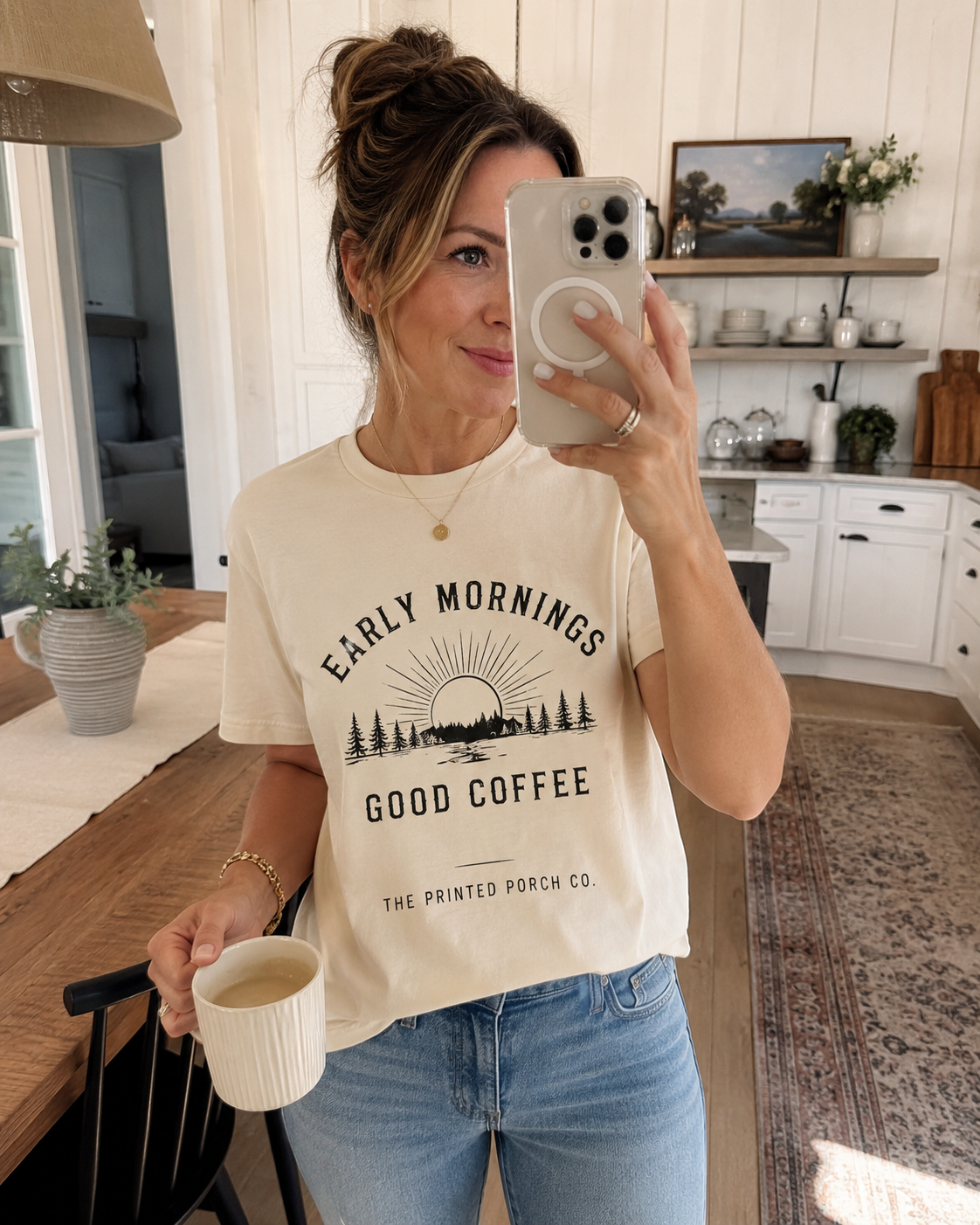 Early Mornings Good Coffee T-Shirt
