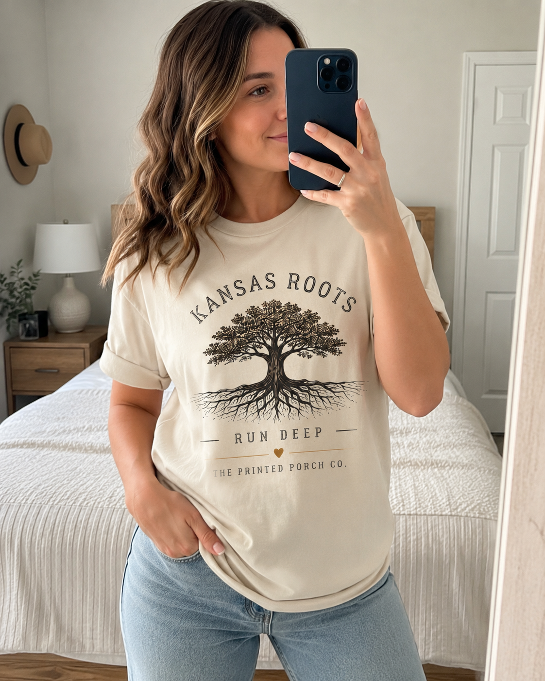 Kansas Roots Run Deep T-Shirt