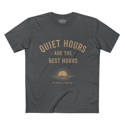 Quiet Hours Are the Best Hours Tee — Adult Staple T-Shirt