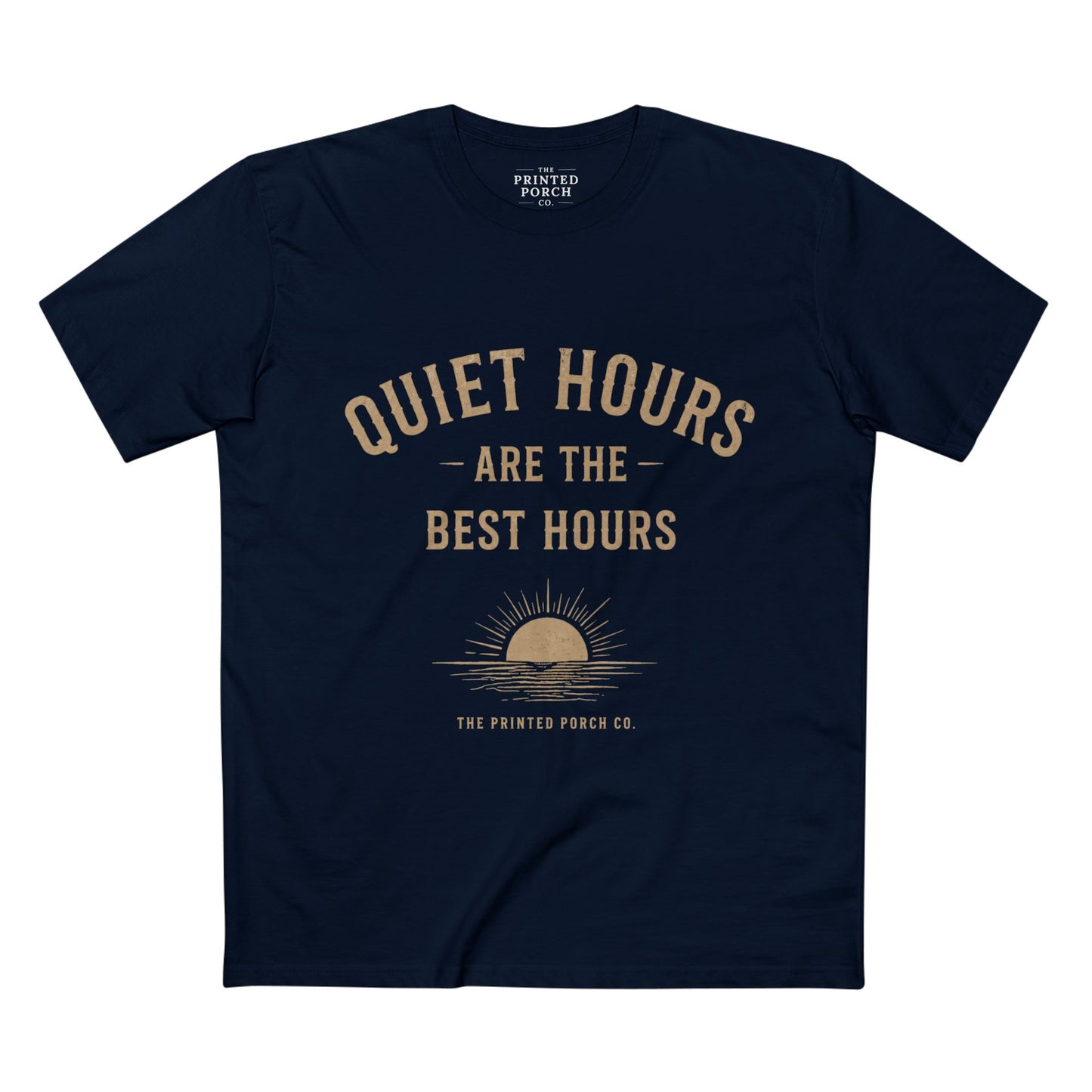 Quiet Hours Are the Best Hours Tee — Adult Staple T-Shirt