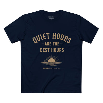 Quiet Hours Are the Best Hours Tee — Adult Staple T-Shirt